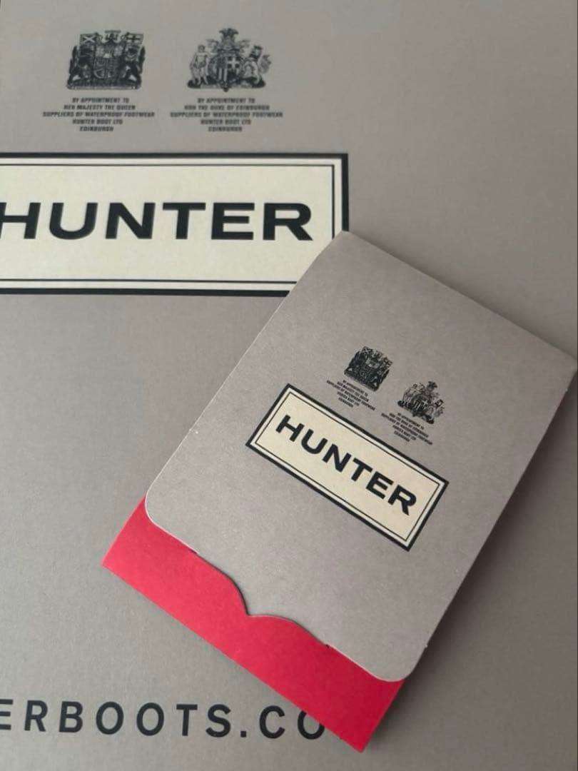 HUNTER ハンター　長靴 レインブーツ　ショート　 23 UK4 23.5