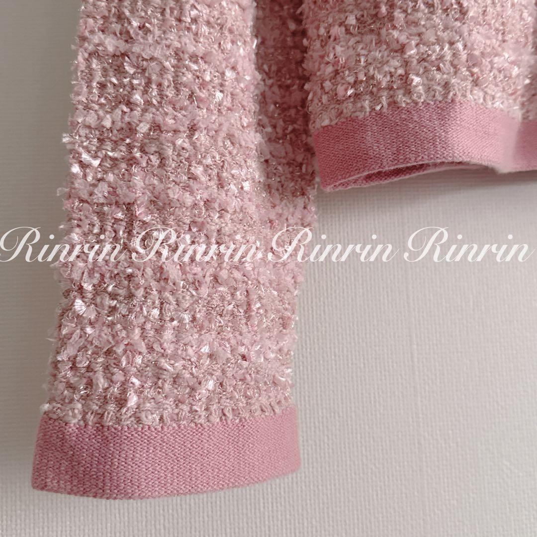 【美品】ANAYI ミックスヤーンニットカーディガン 36