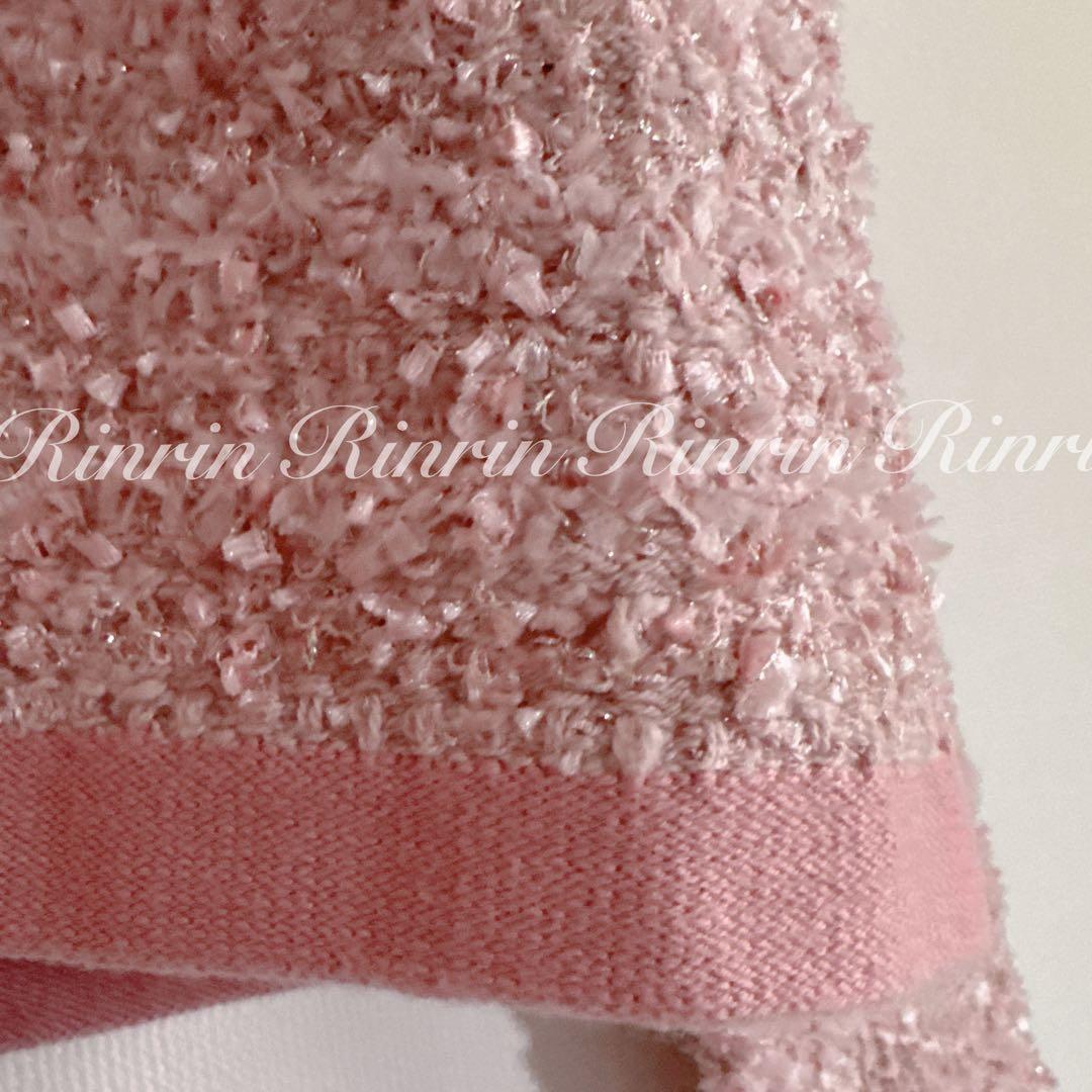 【美品】ANAYI ミックスヤーンニットカーディガン 36