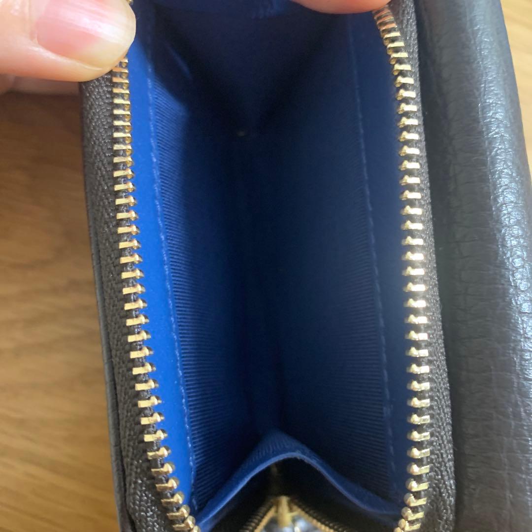 【新品】アニエスベー agnès b. ダークブラウン 二つ折り財布