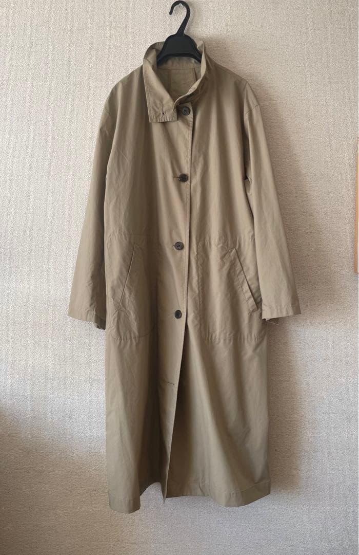 ジャーナルスタンダード　ドライクロスハイネックコート　ベージュ