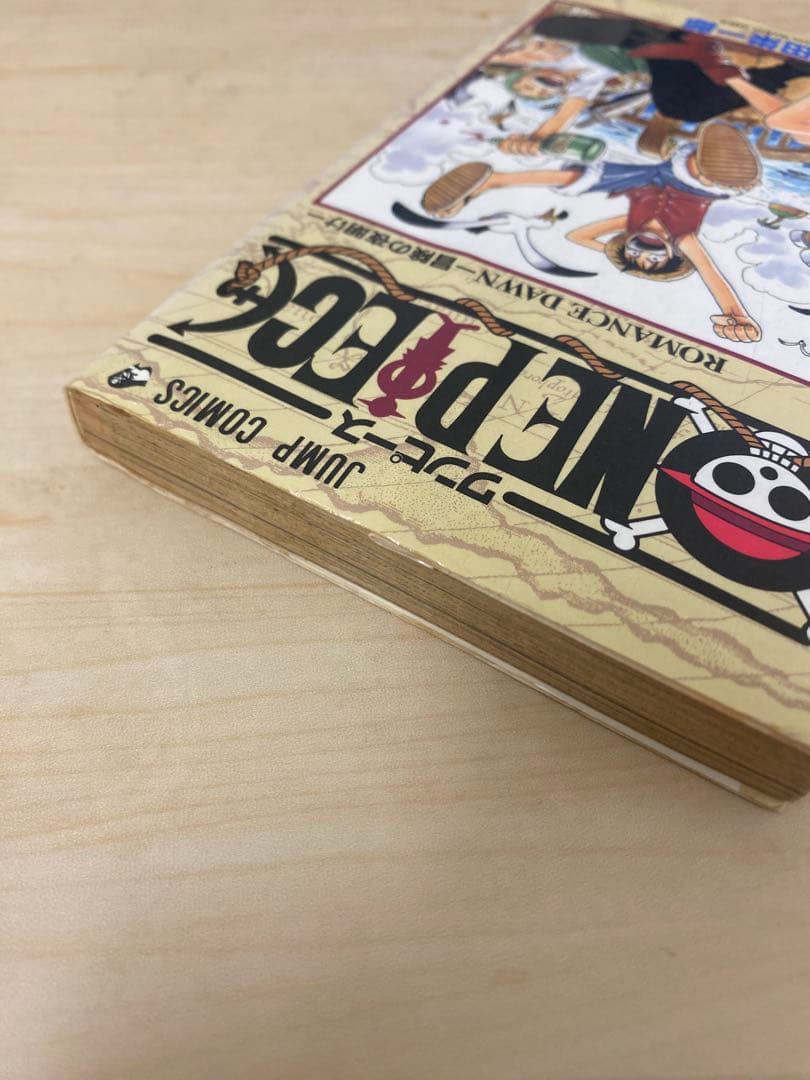 ONE PIECE 1巻、3巻、7巻初版