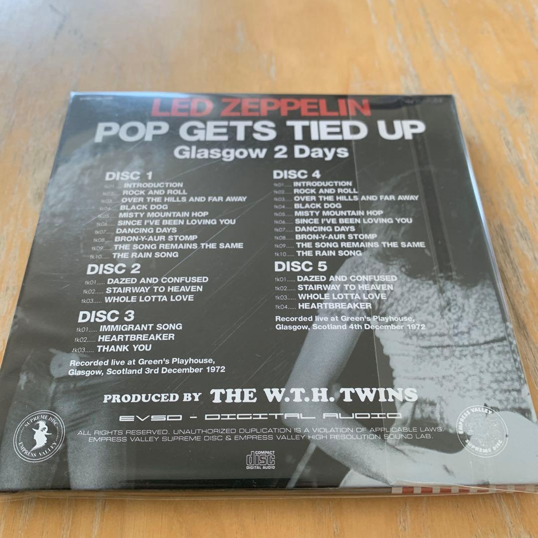 洋楽 LED ZEPPELIN POP GETS TIED UP 5CD