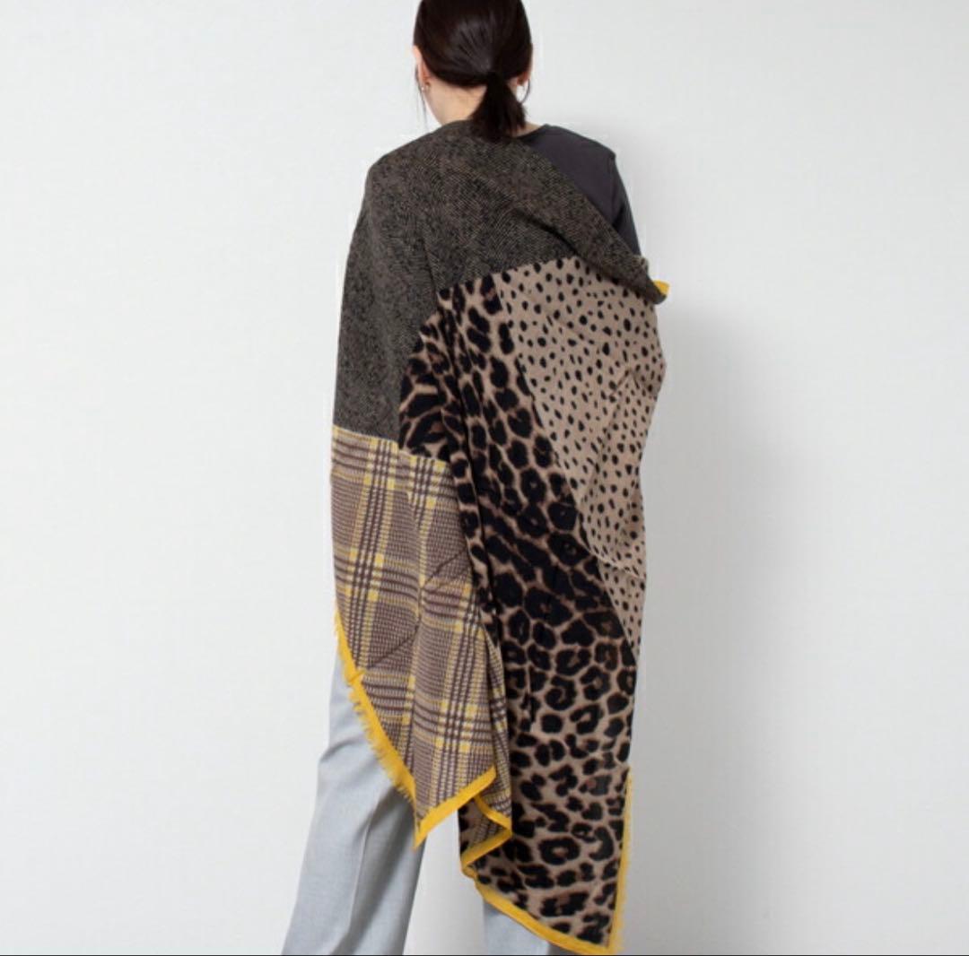 【美品】 manipuri マニプリ ウール スカーフ