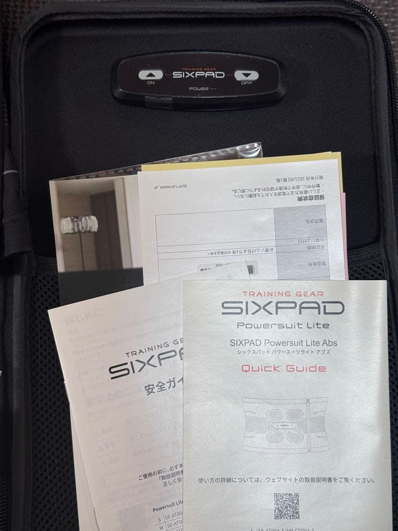 SIXPAD Powersuit Lite Abs 腹筋ベルト EMS サイズM