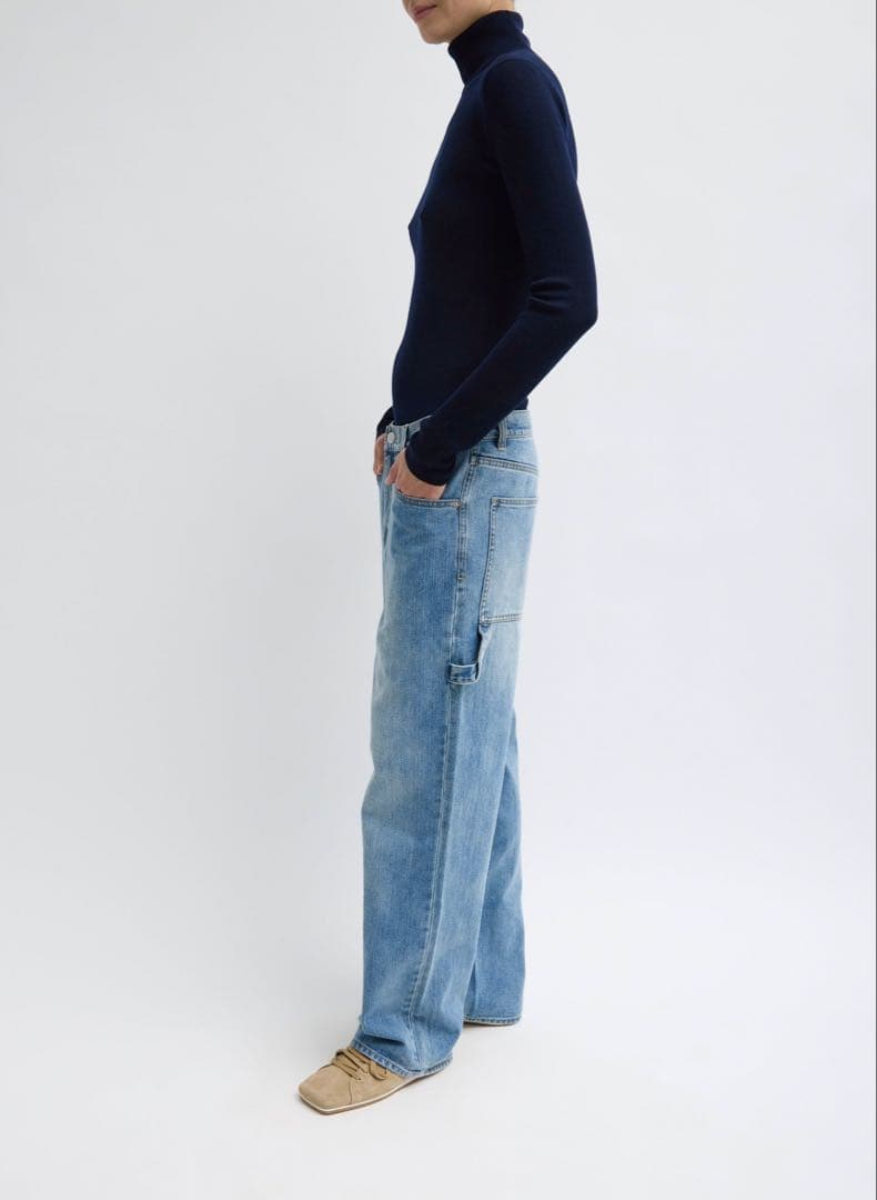 Tibi ティビ デニム カーペンター パンツ 29 BLUE