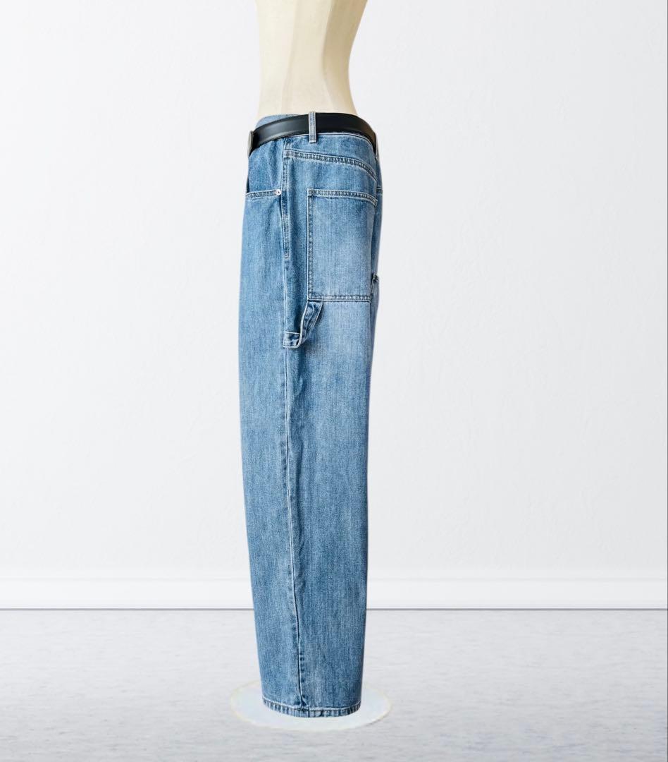 Tibi ティビ デニム カーペンター パンツ 29 BLUE