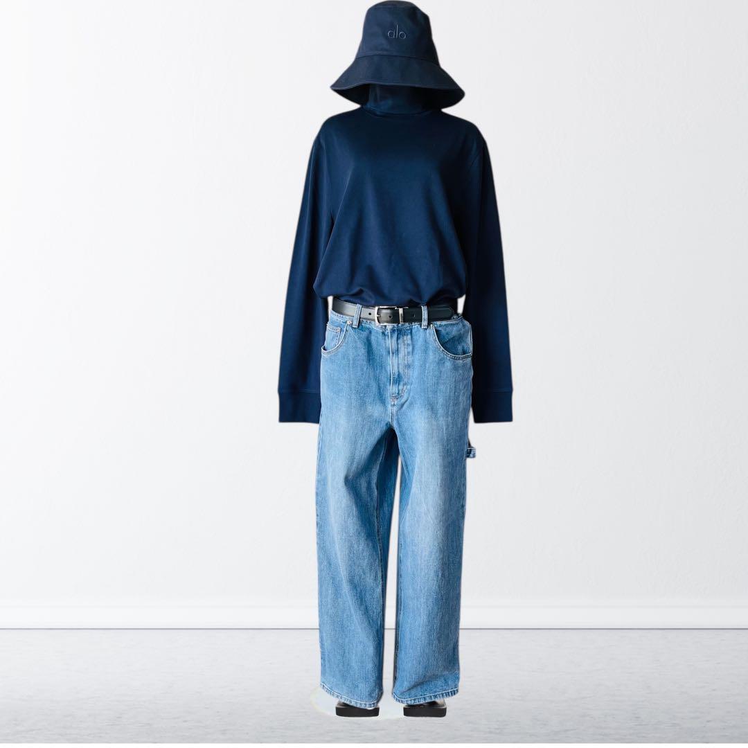 Tibi ティビ デニム カーペンター パンツ 29 BLUE