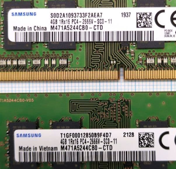 メモリー DDR4−2400 4GB 2枚 DDR4-2666 4GB 2枚