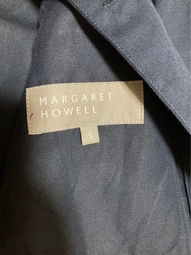 MARGARET HOWELL ネイビー カバーオール Sサイズ