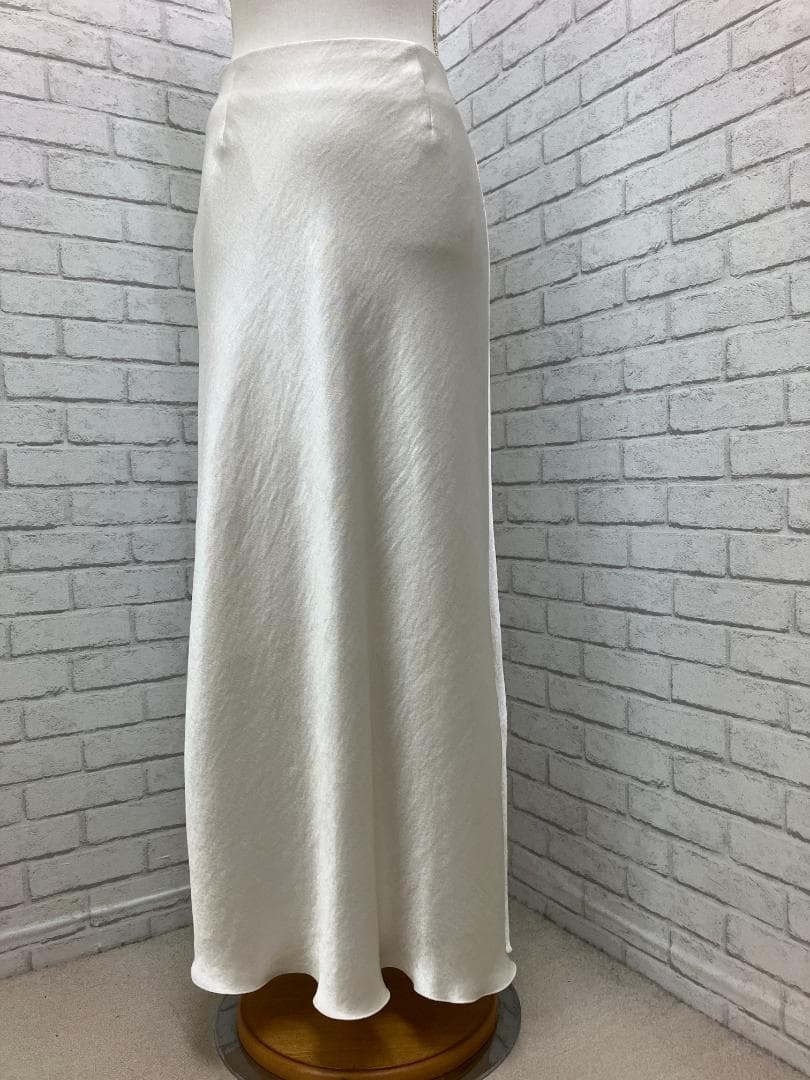 (K12563)IENA イエナ ダブルサテンスカート 38 　23AW