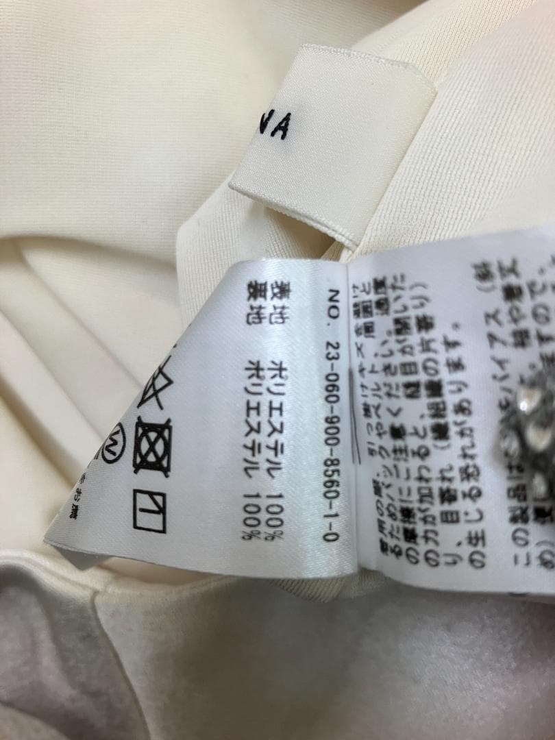 (K12563)IENA イエナ ダブルサテンスカート 38 　23AW