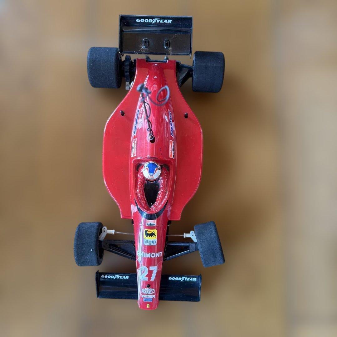 F1カー ミニチュアモデル 赤 27