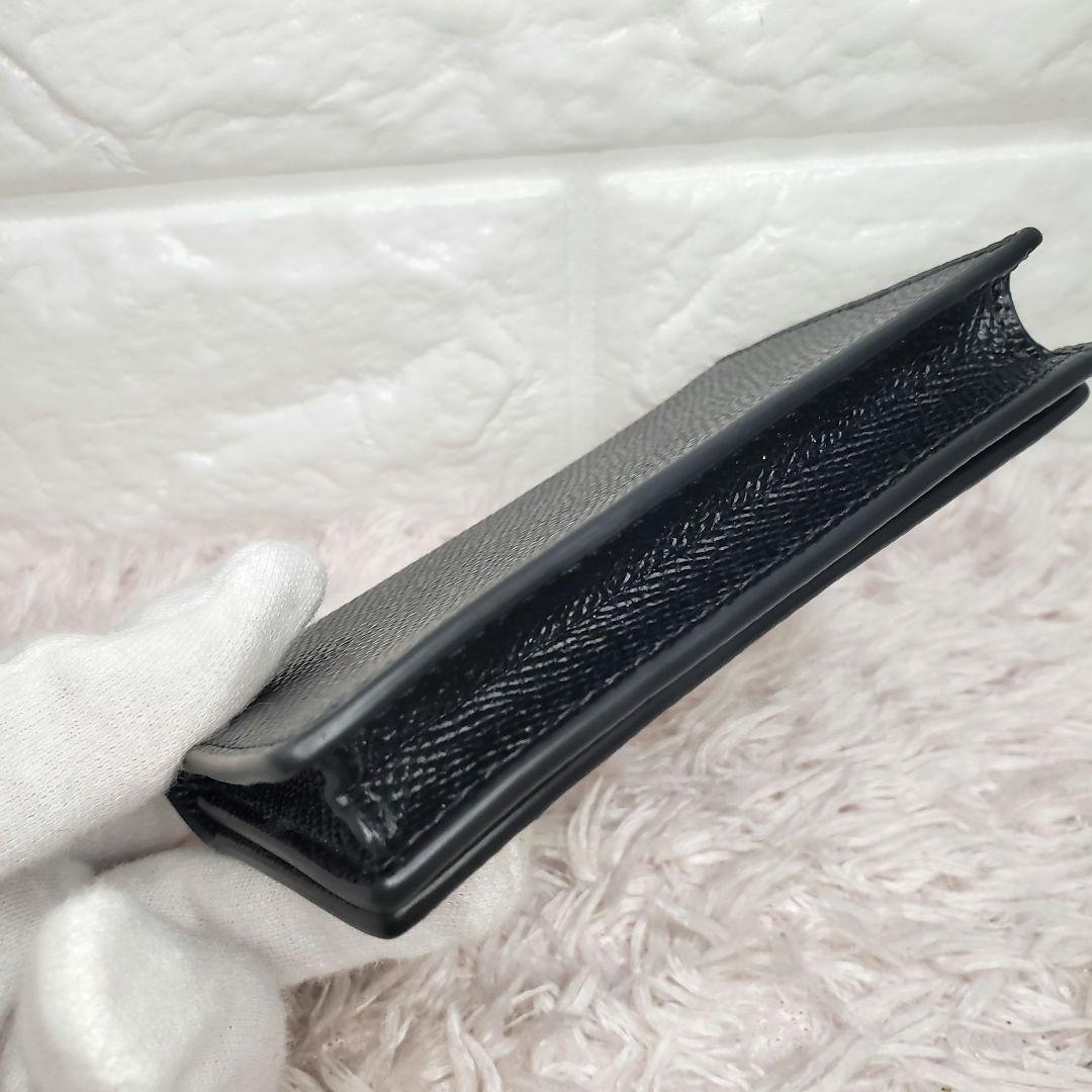 COACH コーチ ゴールドロゴ 名刺 カードケース ブラック新生活 極美品