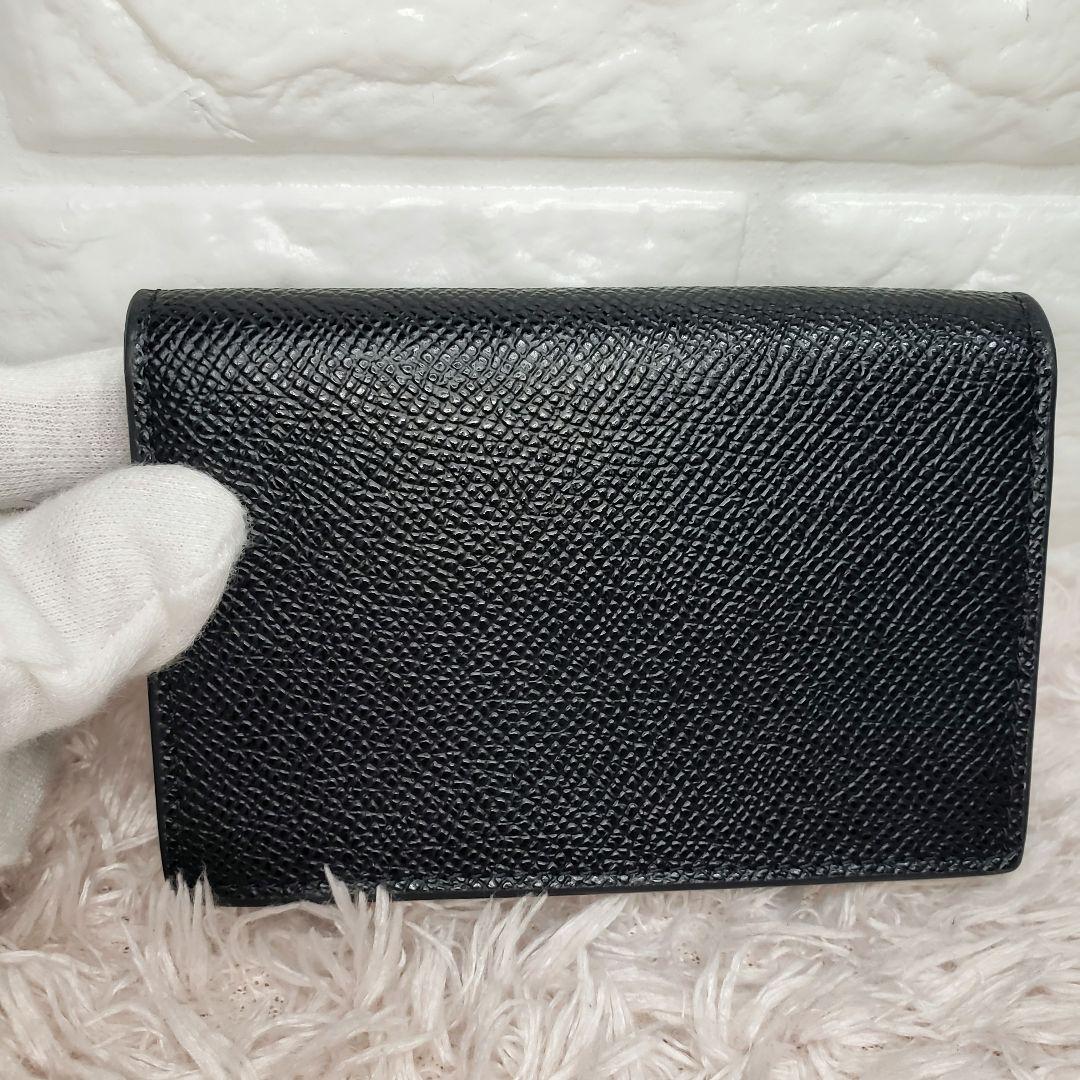 COACH コーチ ゴールドロゴ 名刺 カードケース ブラック新生活 極美品