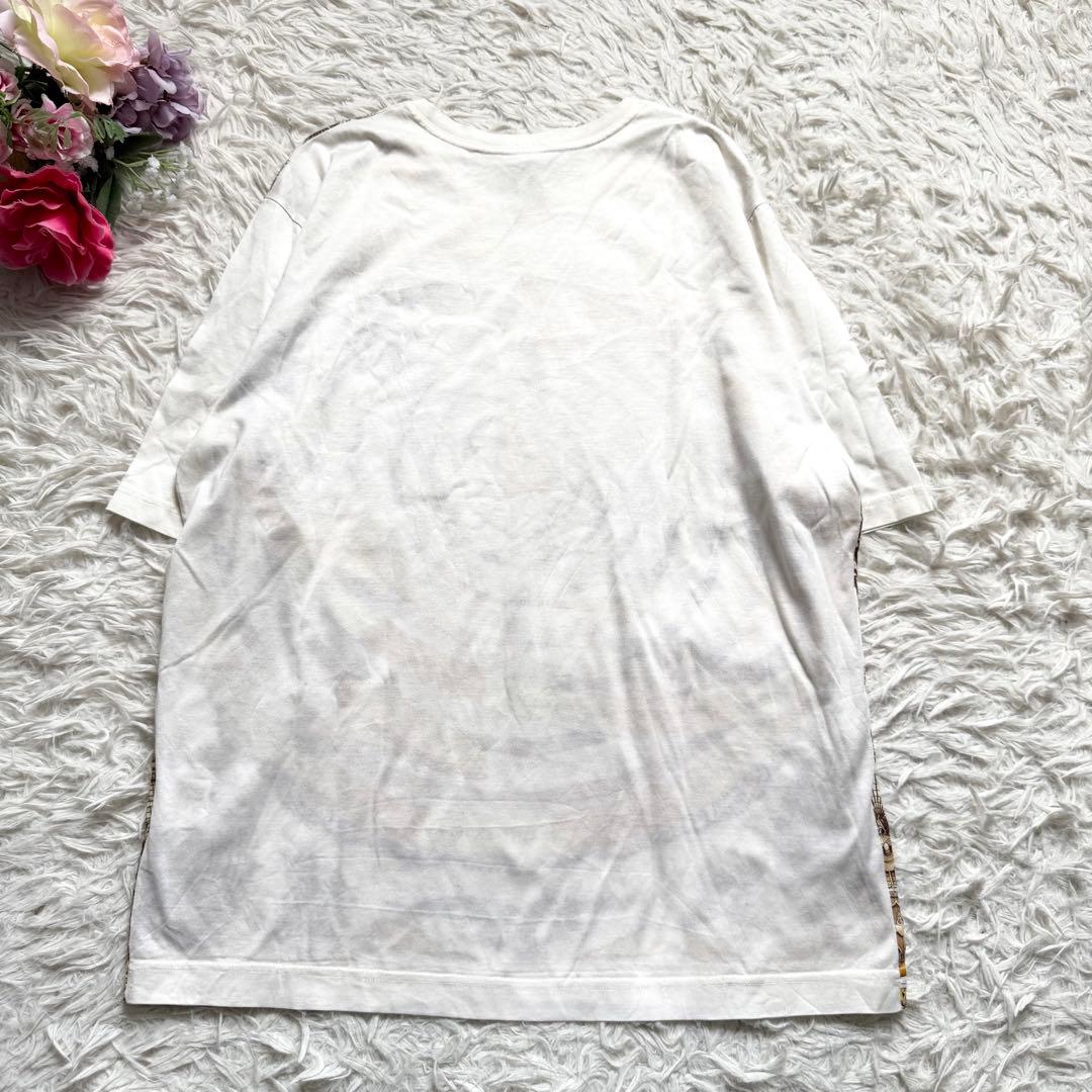 美品■エルメス　REVES D`ESPACE　夢の空間　半袖Tシャツ　XL