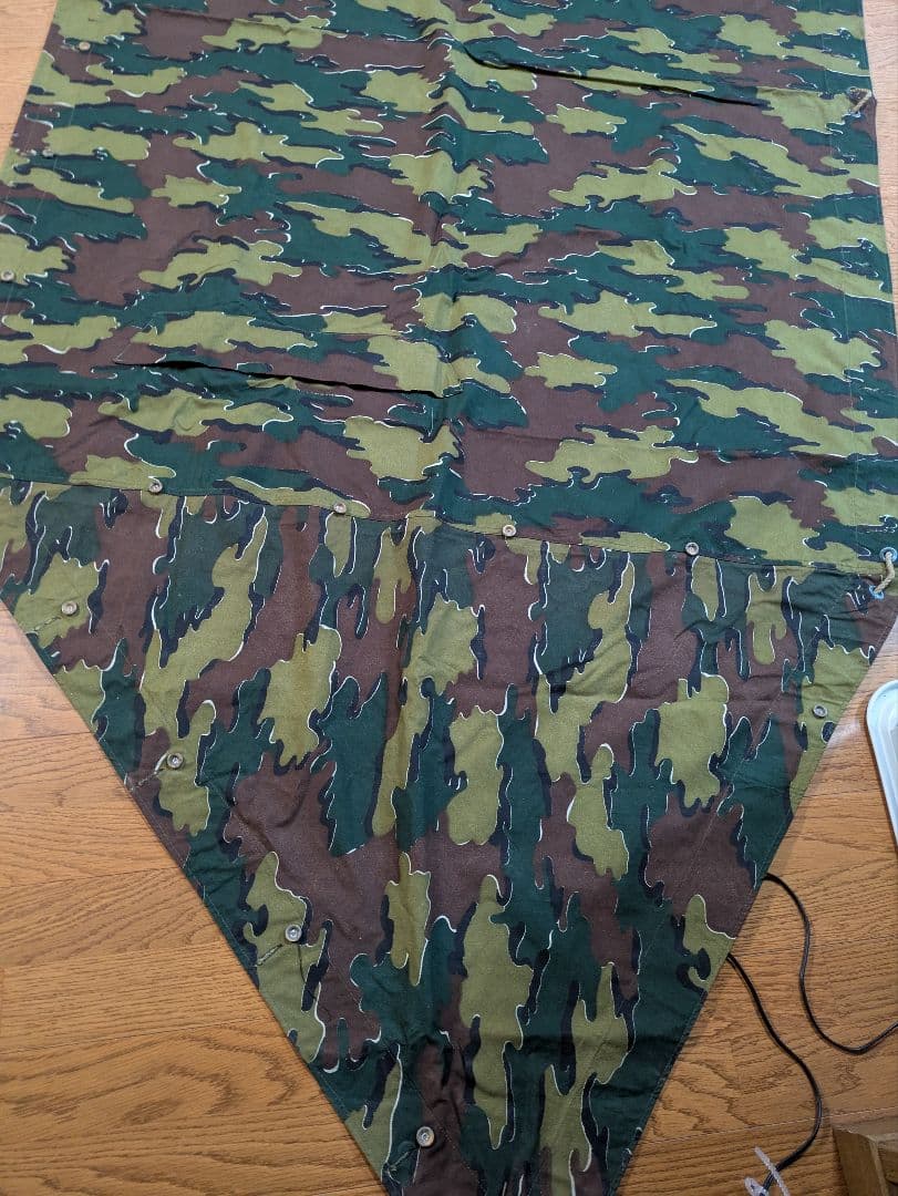 ベルギー軍幕　ジグソーカモ　used