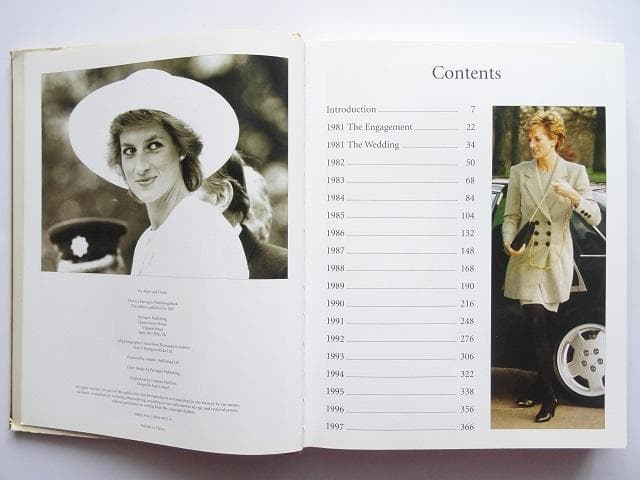 洋書◆ダイアナ写真集 本 英国 イギリス 王室 巻末にポスターが付属