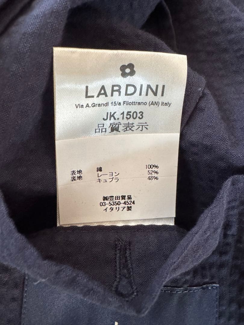 【新品未使用】LARDINI（ラルディーニ）シアサッカーシングル ジャケット