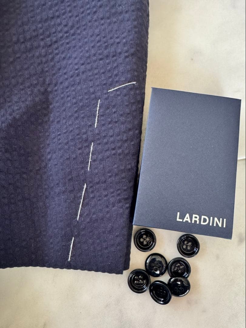 【新品未使用】LARDINI（ラルディーニ）シアサッカーシングル ジャケット