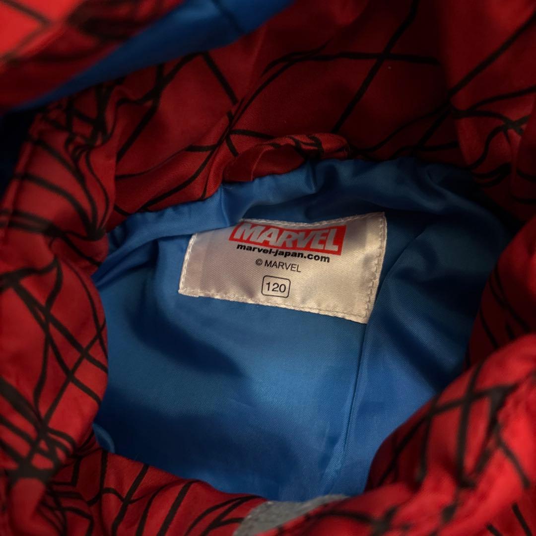 スパイダーマン　スキーウエア　スノーボードウエア　マーベル　120