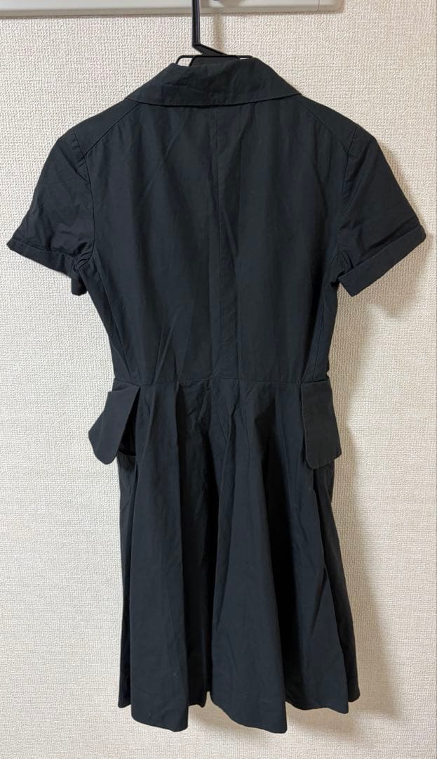 RED LABEL ブラック半袖ワンピース Vivienne Westwood