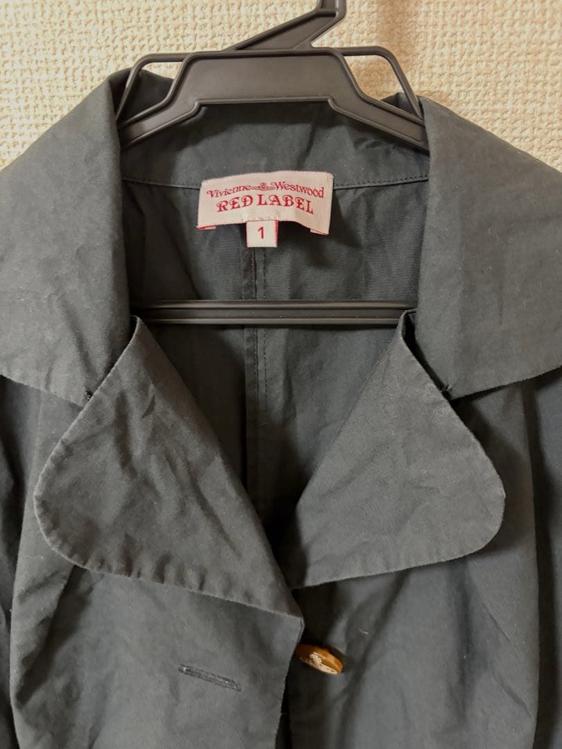 RED LABEL ブラック半袖ワンピース Vivienne Westwood