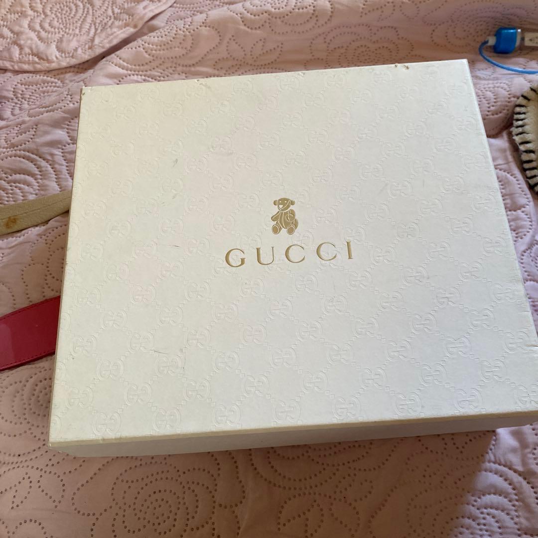 GUCCI ピンク 長靴 13から14センチ