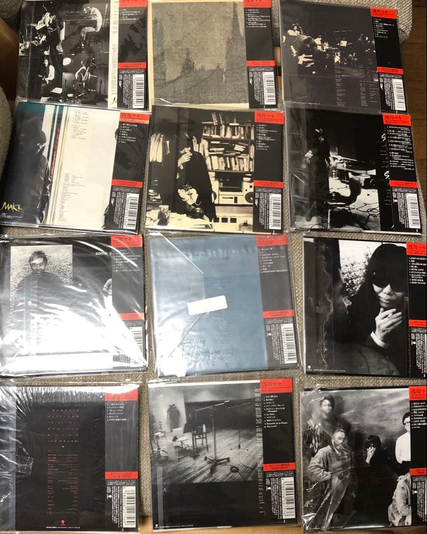 浅川マキ　紙ジャケットCD 80年代 12CD