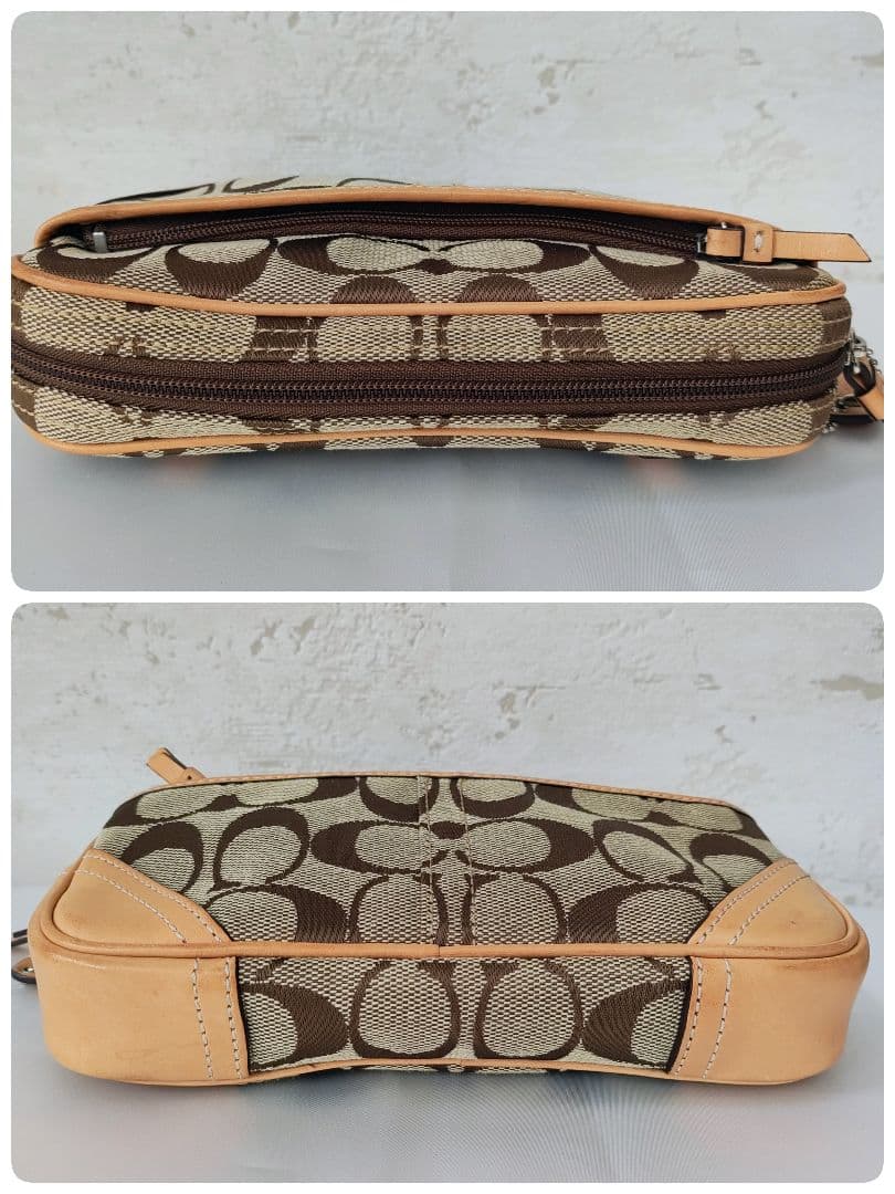 コーチ COACH シグネチャー バッグ ウエストポーチ ボディバッグ