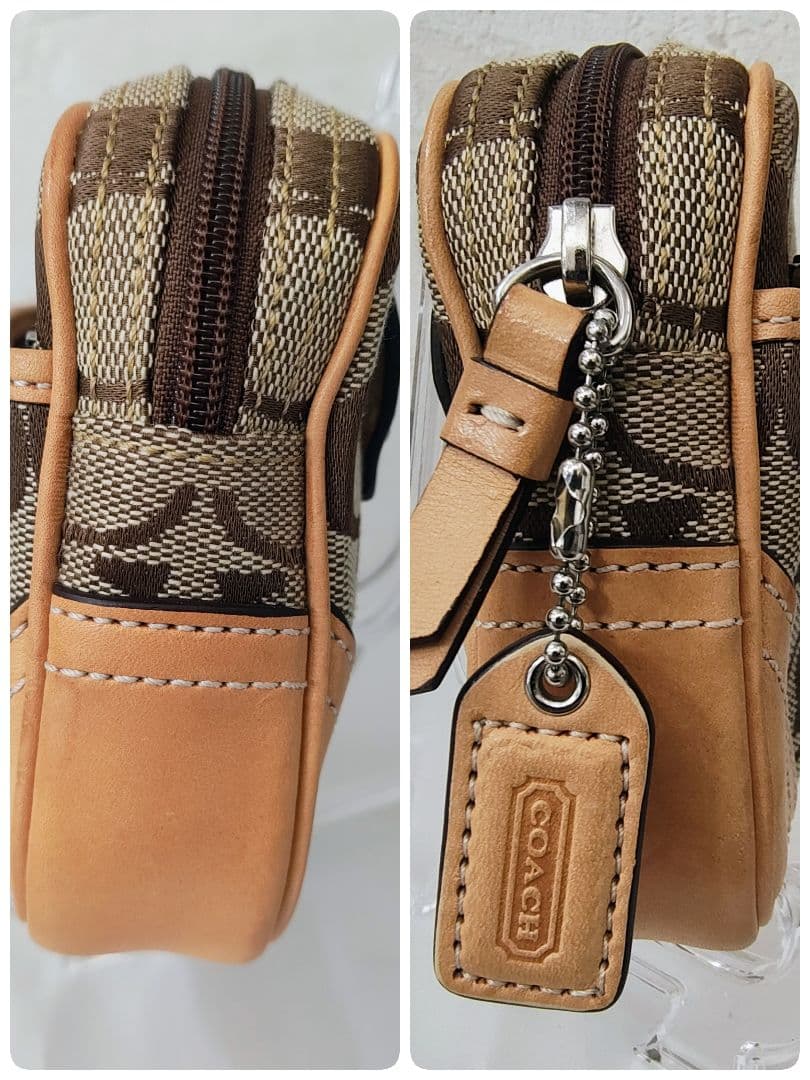 コーチ COACH シグネチャー バッグ ウエストポーチ ボディバッグ