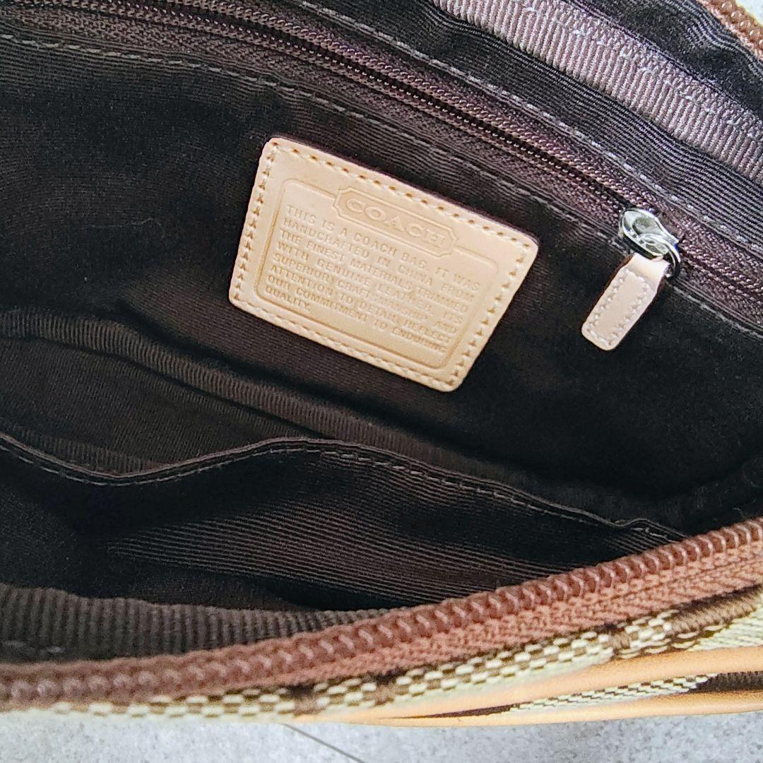 コーチ COACH シグネチャー バッグ ウエストポーチ ボディバッグ