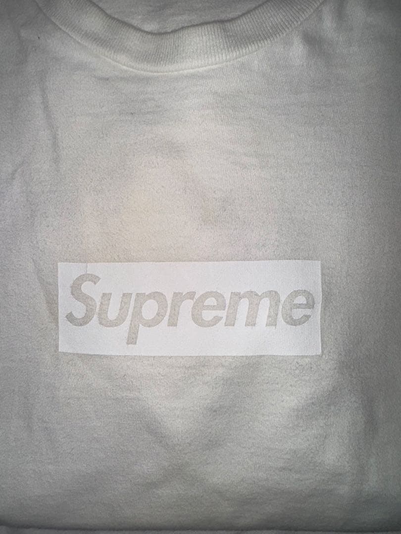 Supreme box logo ボックスロゴ　Tシャツ Lサイズ ホワイト