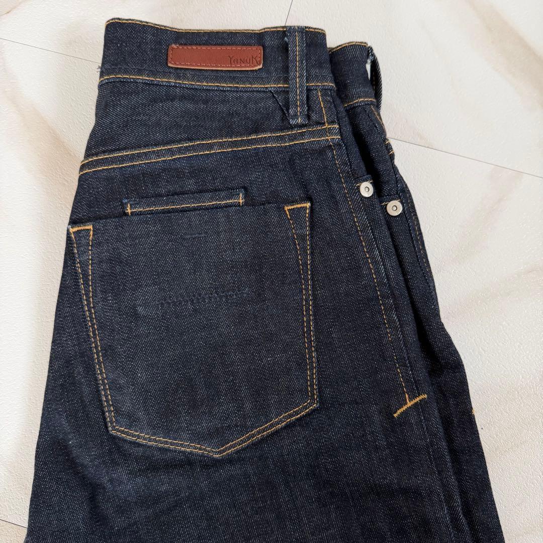 極美品✨ヤヌーク YANUK ボーイズ ストレートデニム LEA 24 完売品