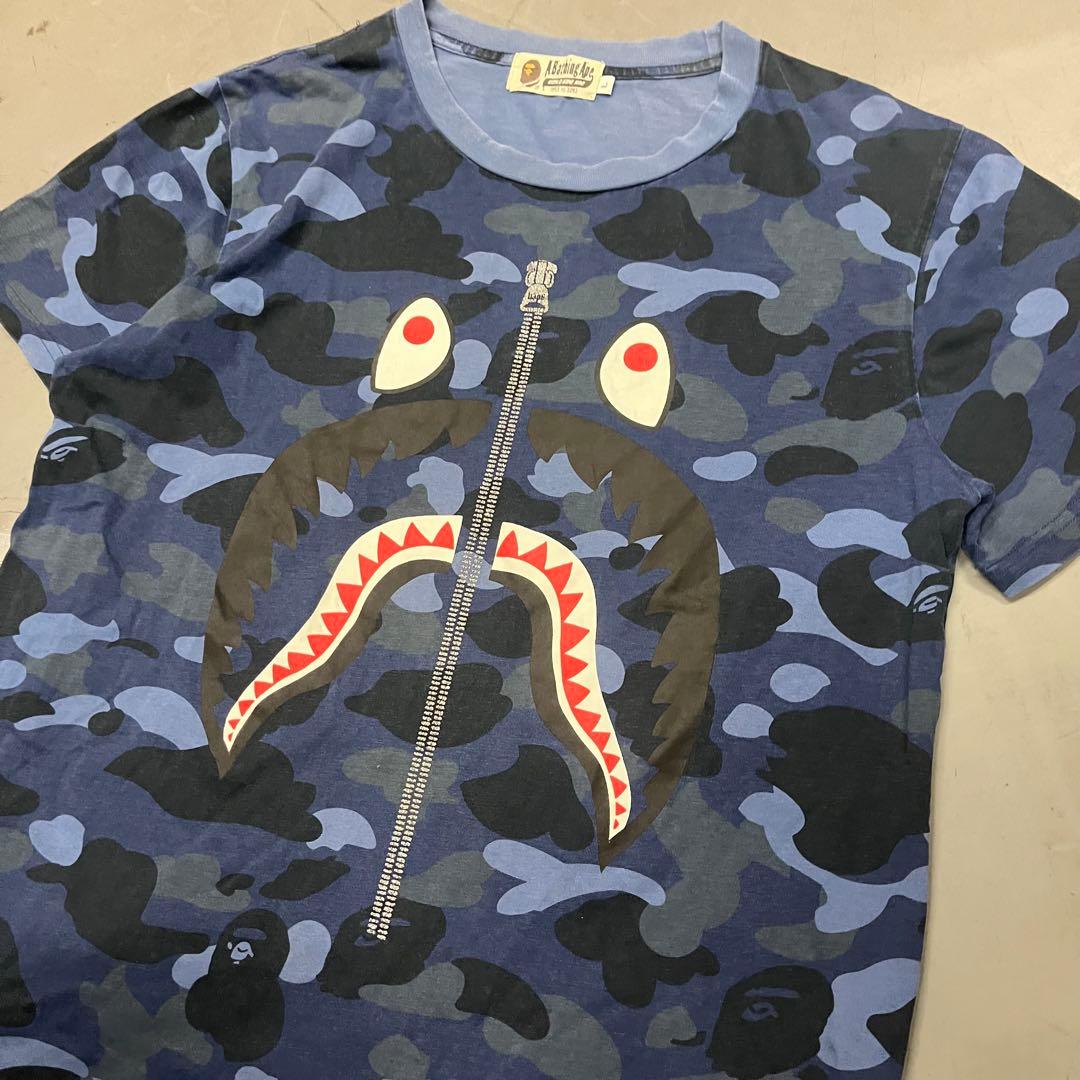 専用A BATHING APE アベイシングエイプ Tシャツ エイプカモ シャー