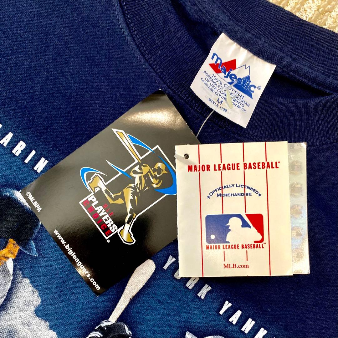 【タグ付き】MLB公式 イチロー VS 松井秀喜 チーム対戦記念 M Tシャツ