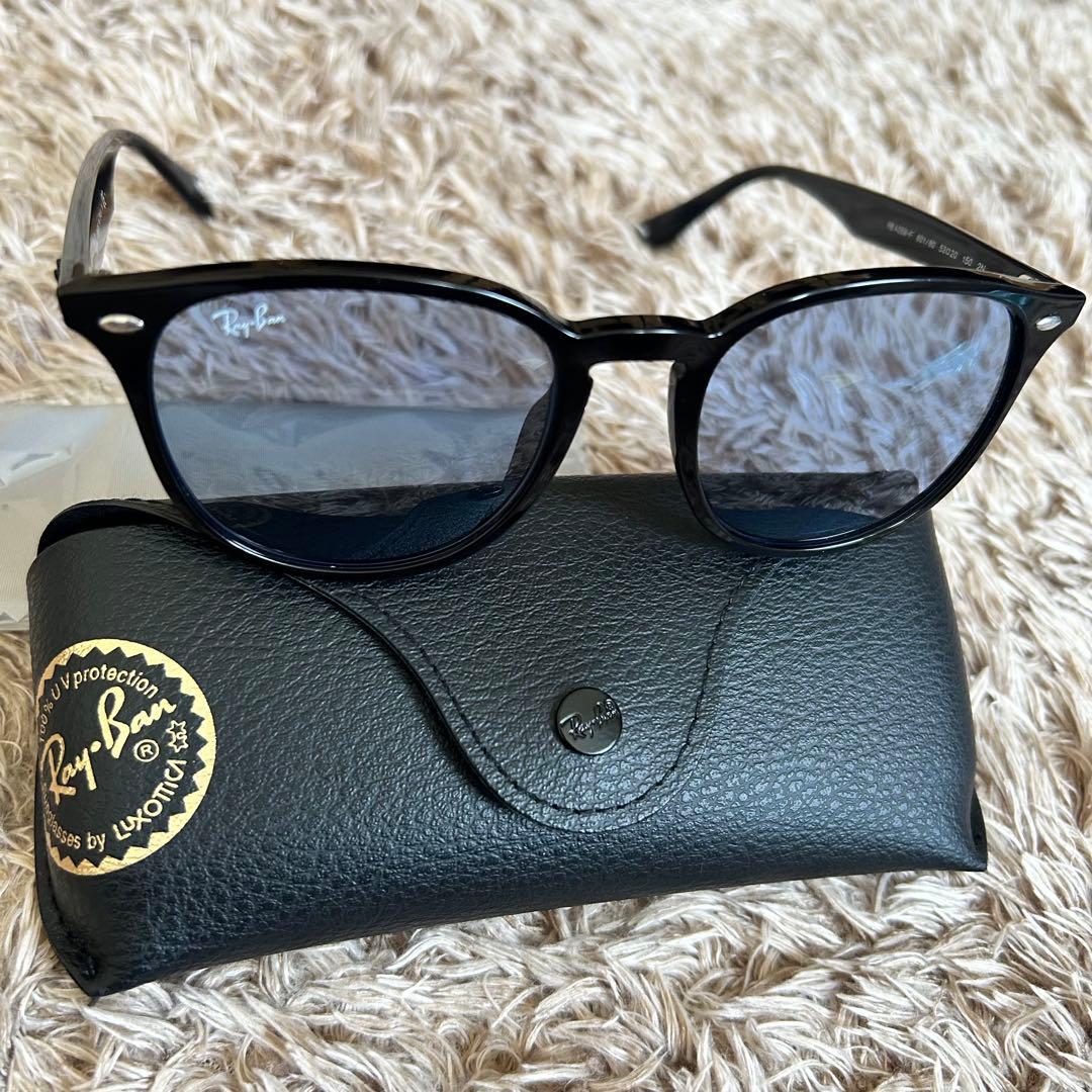 Ray-Ban RB4259-F 601/80 メガネ ブラック ウェリントン