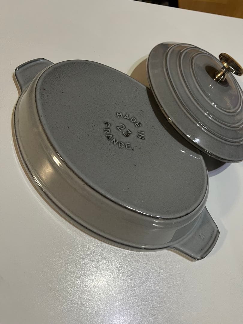 ストウブ　オーバルホットプレート23cm