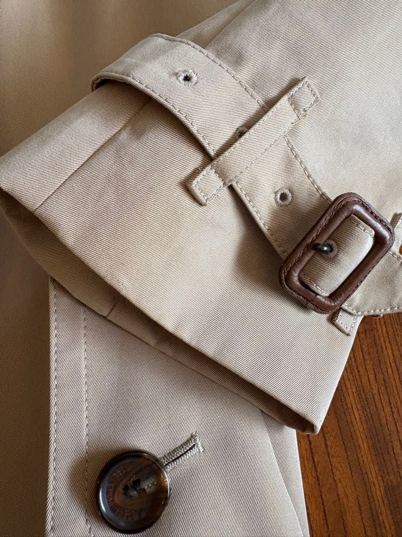 バーバリー トレンチコー BURBERRY 40 ベージュ アイボリー