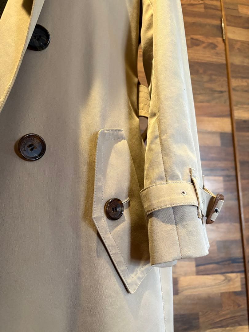 バーバリー トレンチコー BURBERRY 40 ベージュ アイボリー