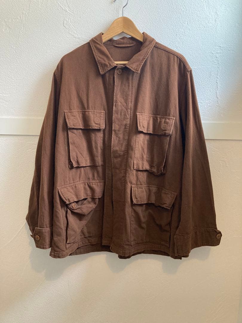 comoli ブラウン B.D.U ジャケット 23SS