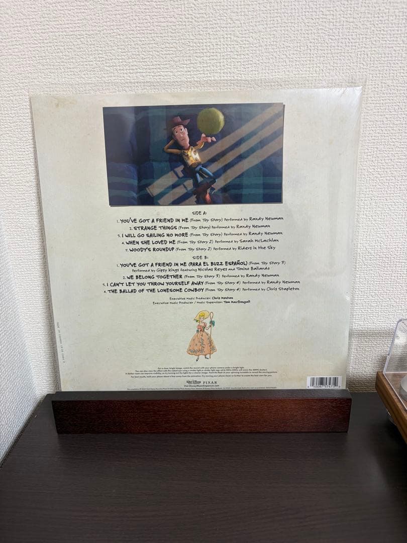 新品未開封　TOY STORY 30周年　レコード　ゾートロープ トイストーリー