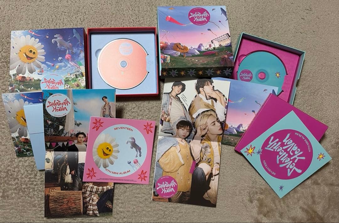 SEVENTEEN セブチ CD まとめ売り トレカ付き