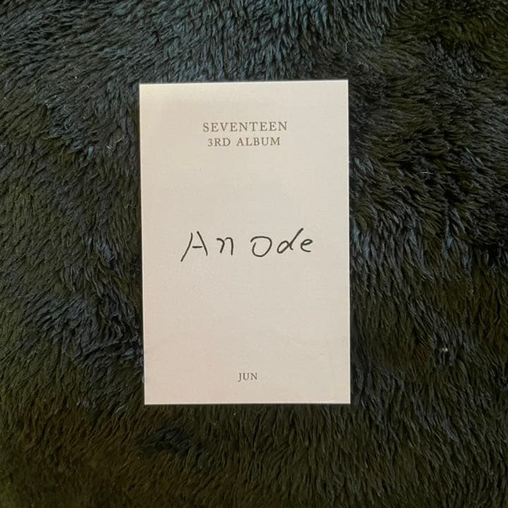 SEVENTEEN トレカ サノク ジュン