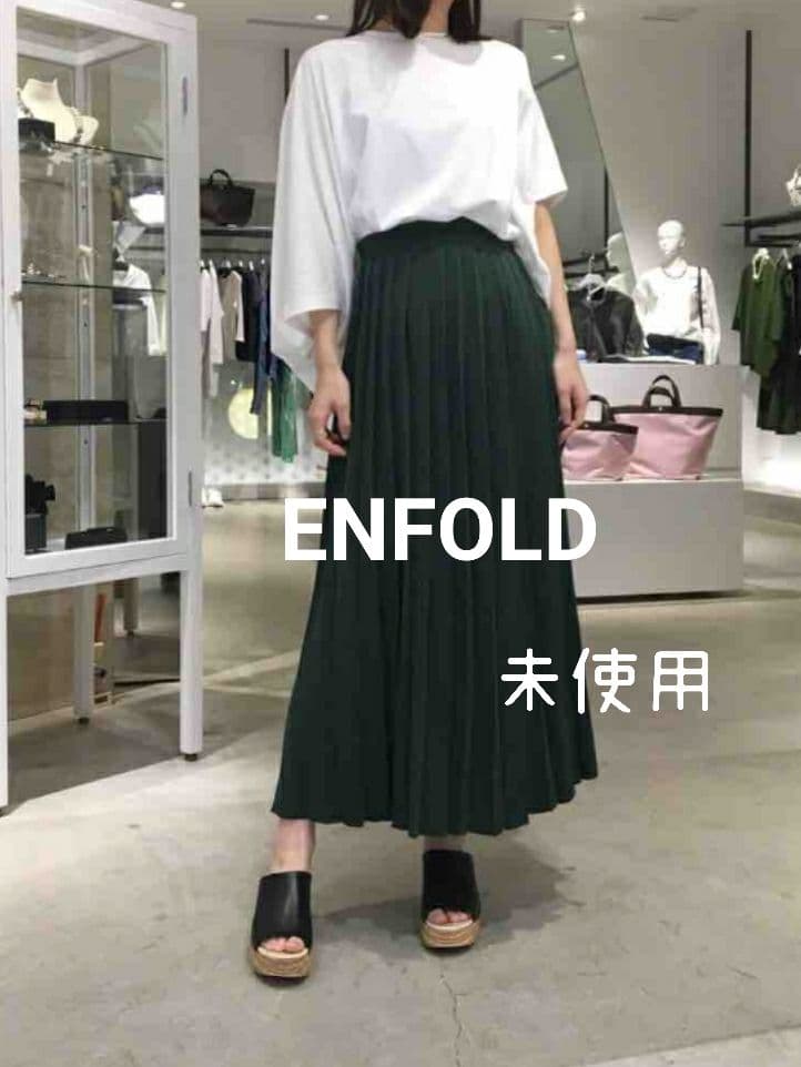 ENFOLD 【 未使用品 】ロングプリーツスカート 38