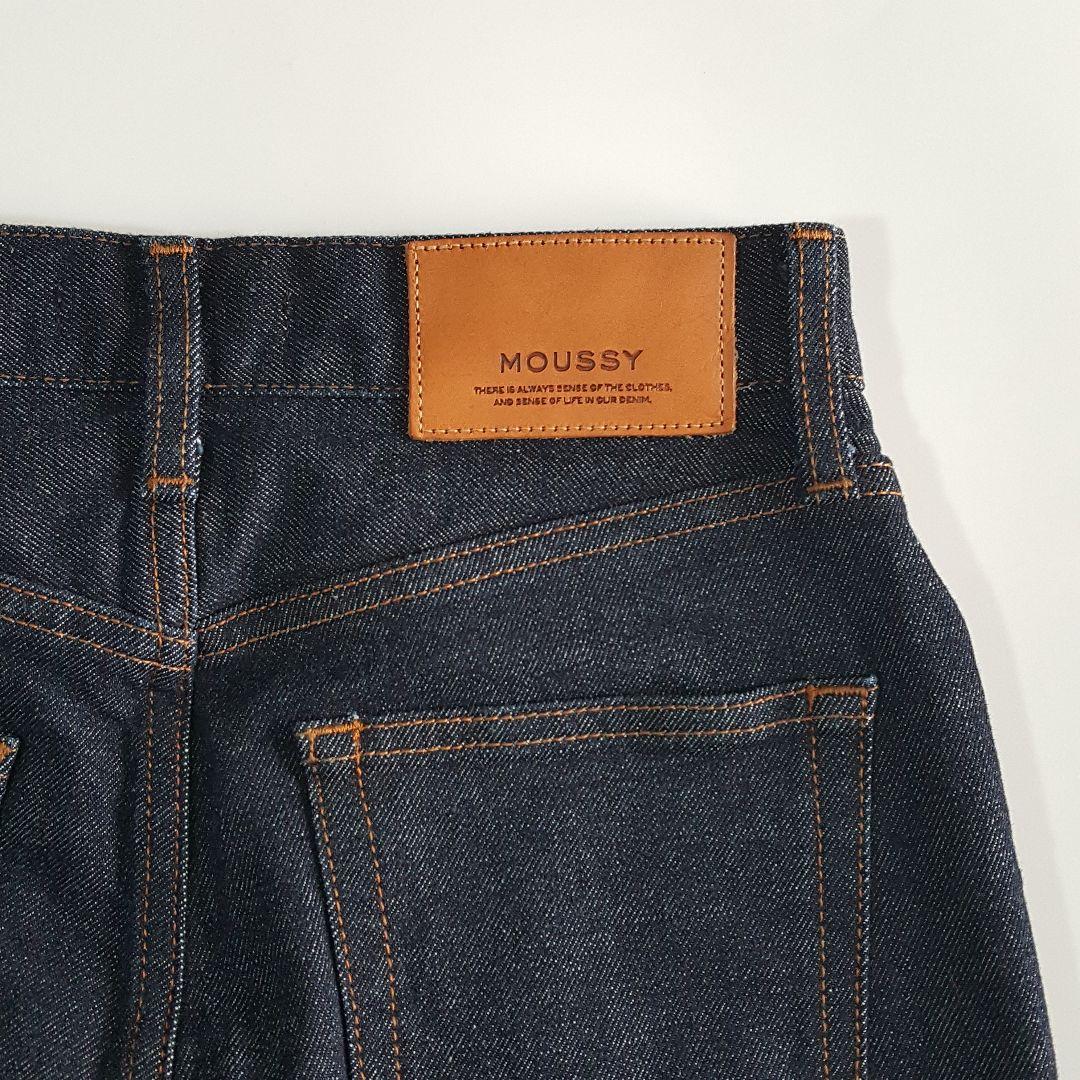 25年モデル MOUSSY MVS FLARE ワンウォッシュ デニム 26