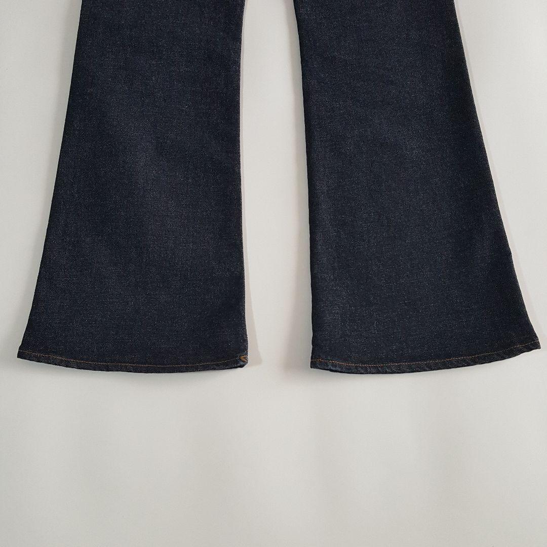 25年モデル MOUSSY MVS FLARE ワンウォッシュ デニム 26
