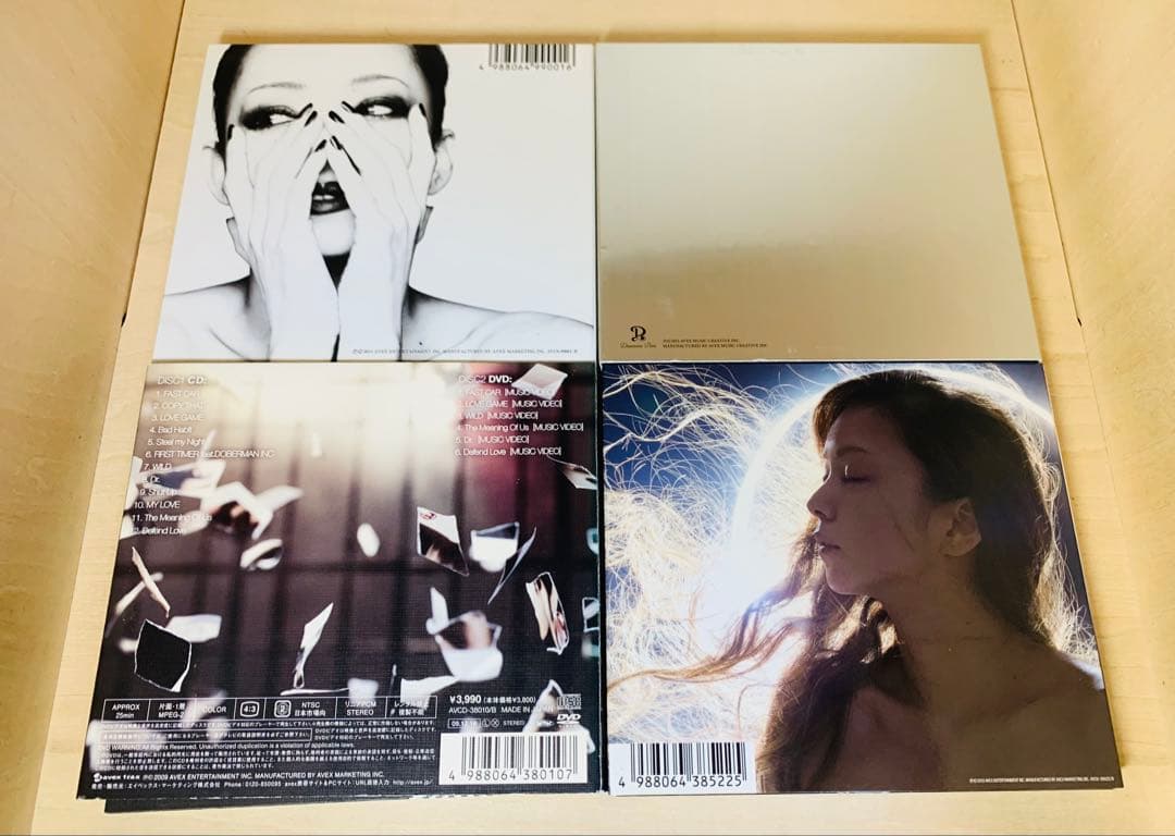 【初回盤】安室奈美恵 CD アルバム 7枚セット CD+DVD 初回限定盤