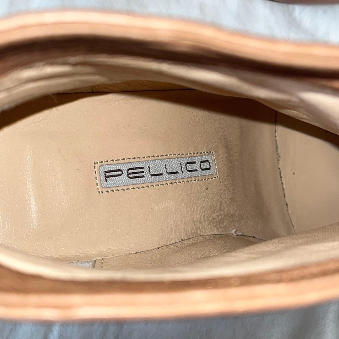 未使用✨PELLICO ペリーコ　ショートブーツ　TAXIレザー　バックジップ
