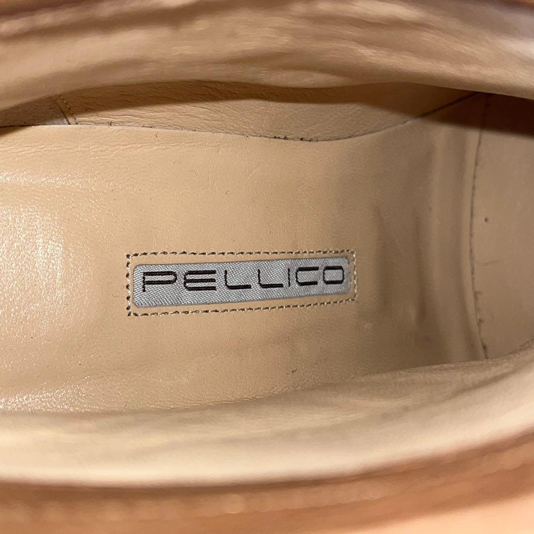 未使用✨PELLICO ペリーコ　ショートブーツ　TAXIレザー　バックジップ